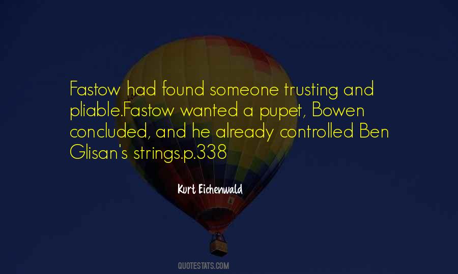 Quotes About Not Trusting Anyone #138808