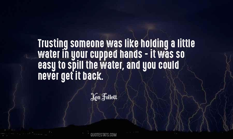 Quotes About Not Trusting Anyone #212371