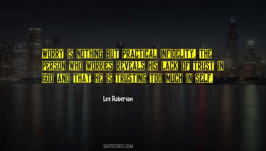 Quotes About Not Trusting Anyone #6610