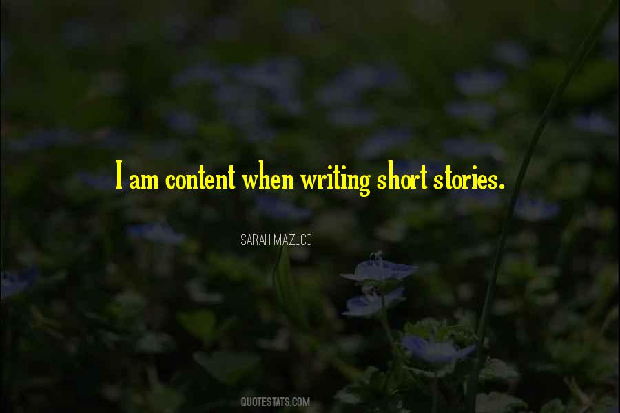 I Am Content Quotes #1601737