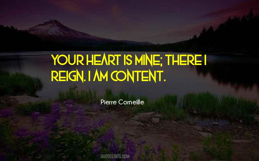 I Am Content Quotes #815553