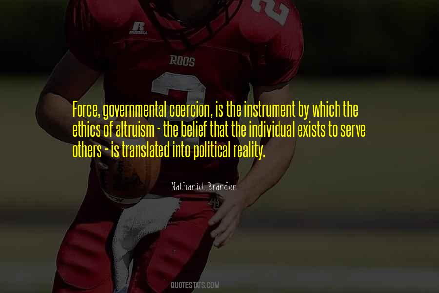 Quotes About Government Force #10590
