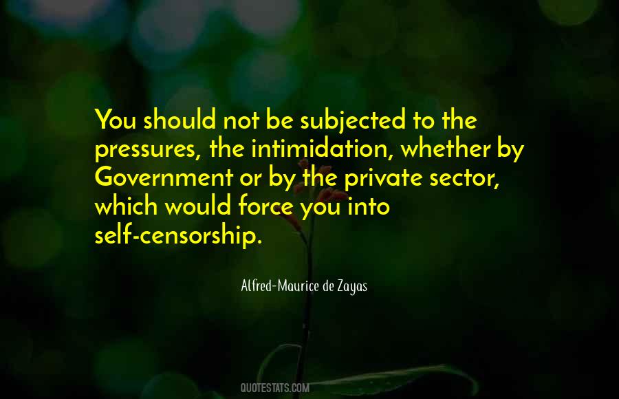 Quotes About Government Force #184912