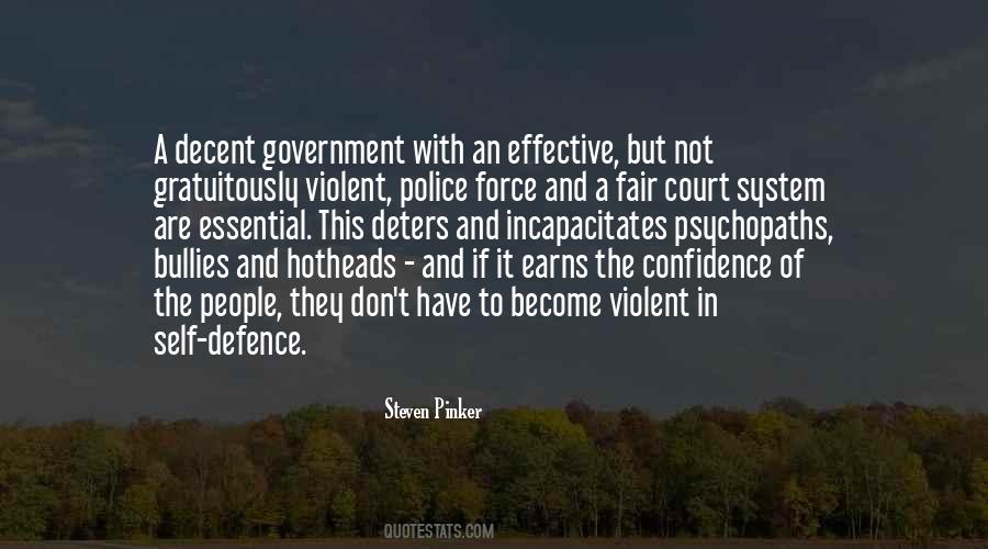 Quotes About Government Force #485275