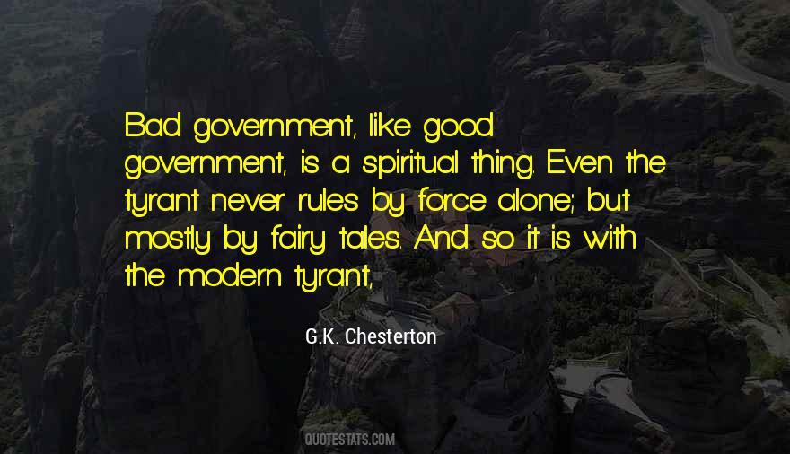Quotes About Government Force #522592
