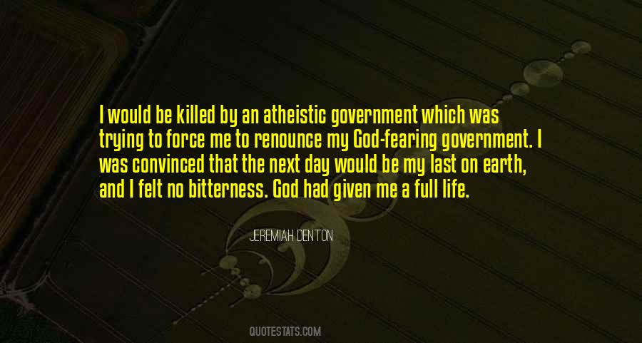 Quotes About Government Force #642762