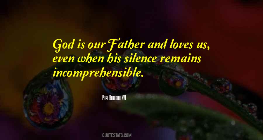 Our Father Quotes #1081941