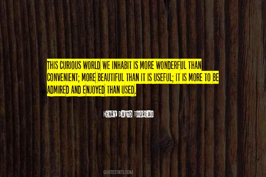 Quotes About Wonderful Nature #1489176
