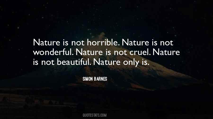 Quotes About Wonderful Nature #544153