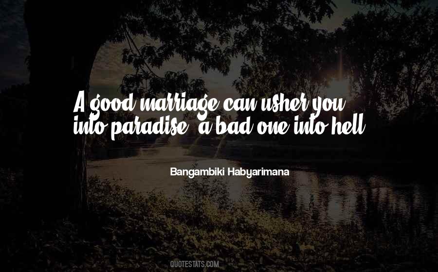 Quotes About Bad Marriage #986740