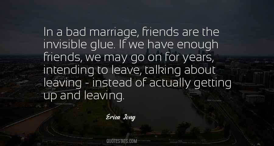 Quotes About Bad Marriage #997486