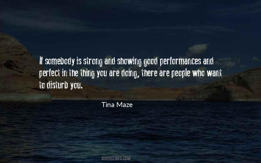 Quotes About Good Performances #133897
