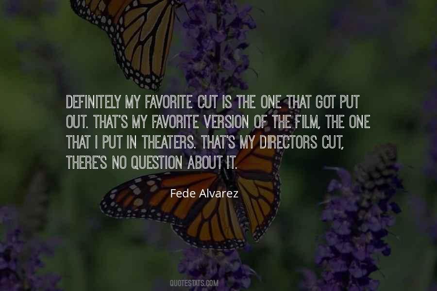 Quotes About Film Directors #148114