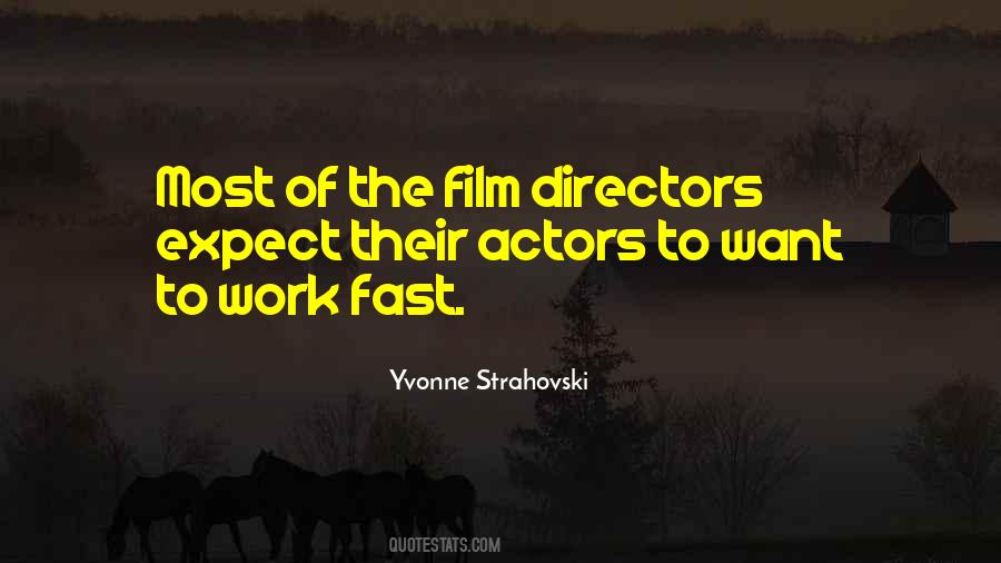 Quotes About Film Directors #253277