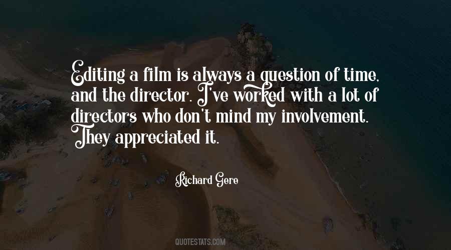 Quotes About Film Directors #339440