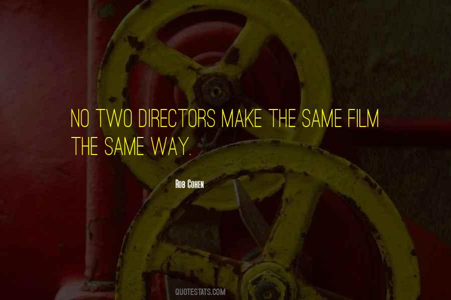 Quotes About Film Directors #393905