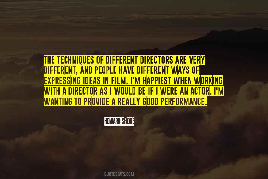 Quotes About Film Directors #420689