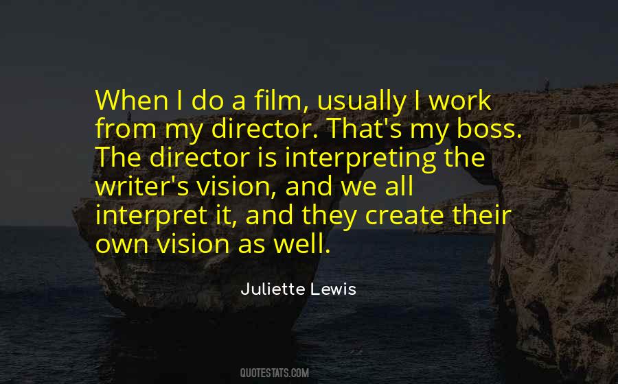 Quotes About Film Directors #735699