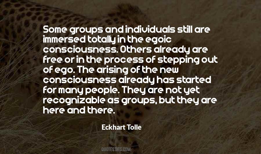 Quotes About Groups And Individuals #1626418