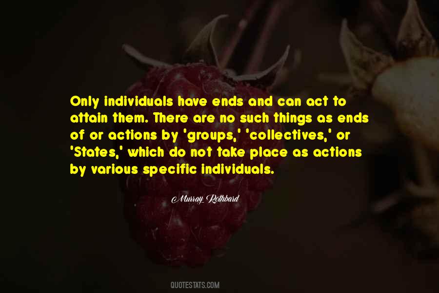 Quotes About Groups And Individuals #642215
