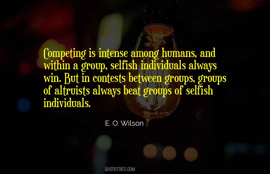 Quotes About Groups And Individuals #867409