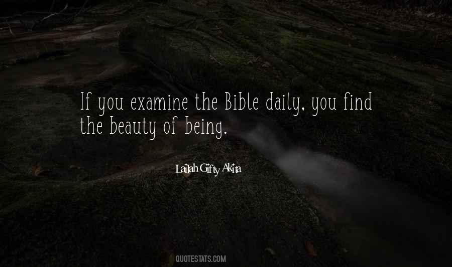 Quotes About Life The Bible #58508