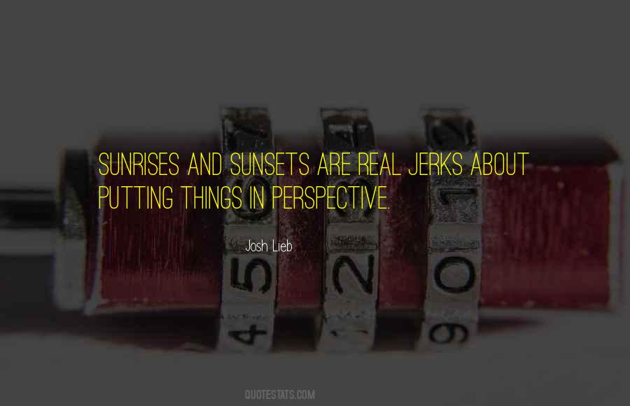Quotes About Putting Things In Perspective #954726