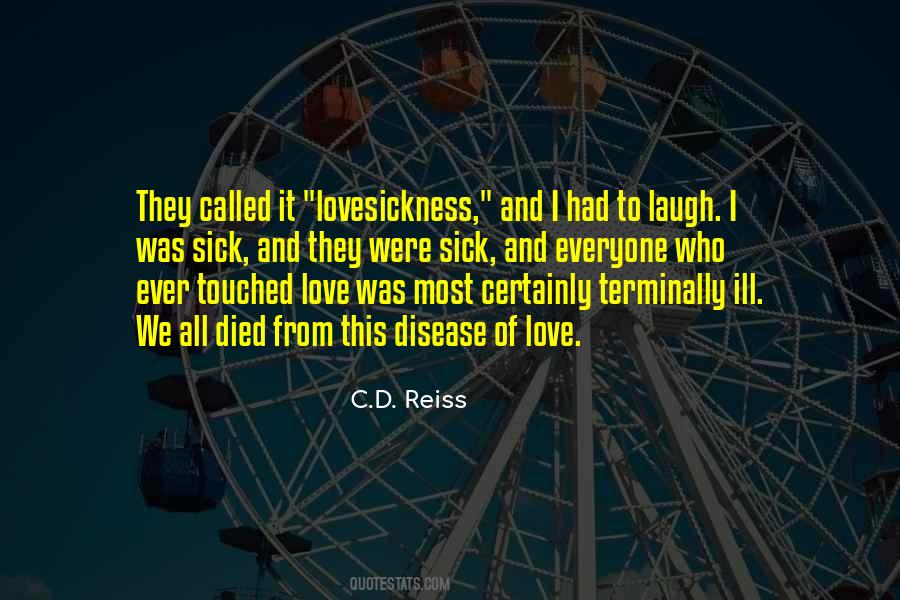 Quotes About Lovesickness #260542