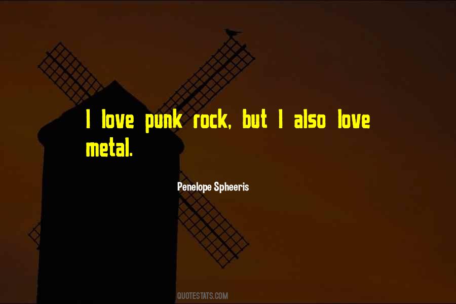 Quotes About Metal Rock #1109192