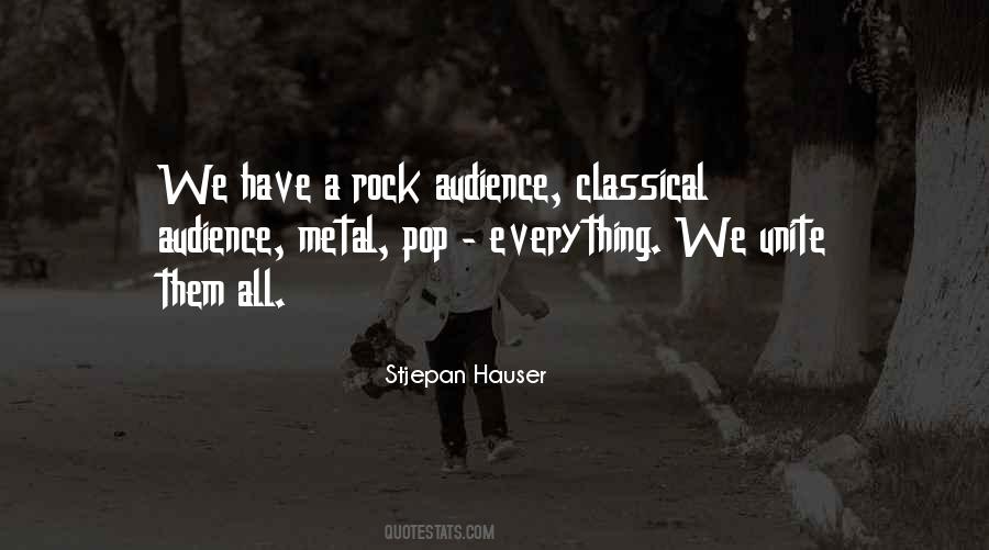 Quotes About Metal Rock #488253
