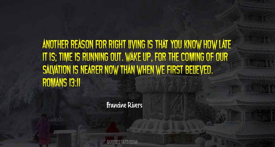 Quotes About Running Out Of Time #90533