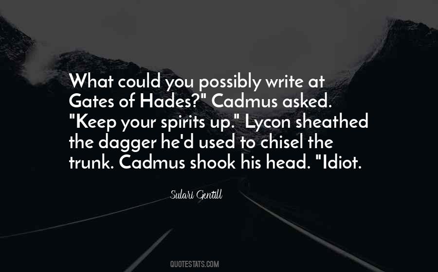 God Hades Quotes #1796378