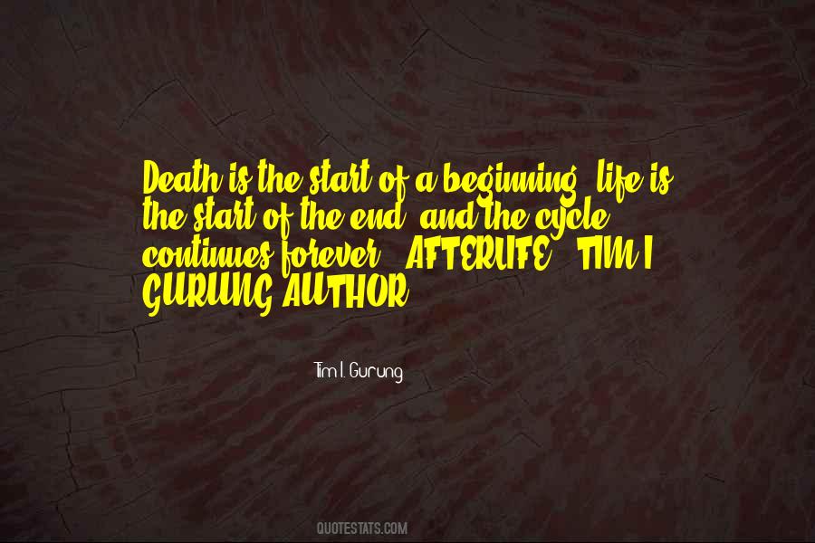 Quotes About Cycle Of Life And Death #1110477