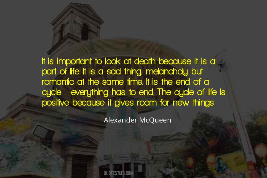 Quotes About Cycle Of Life And Death #368835