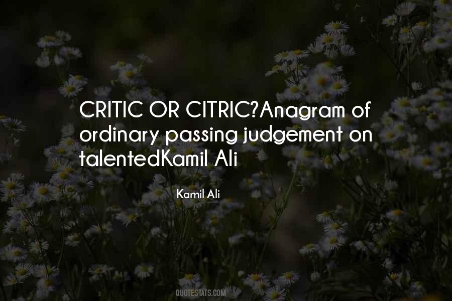 Quotes About Passing Judgement #111092