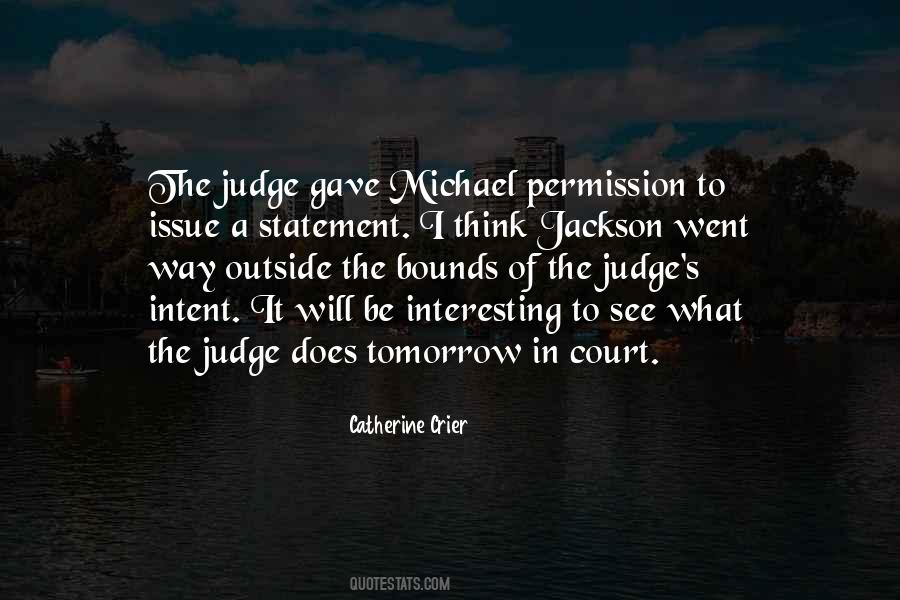 Court Outside Quotes #1241948