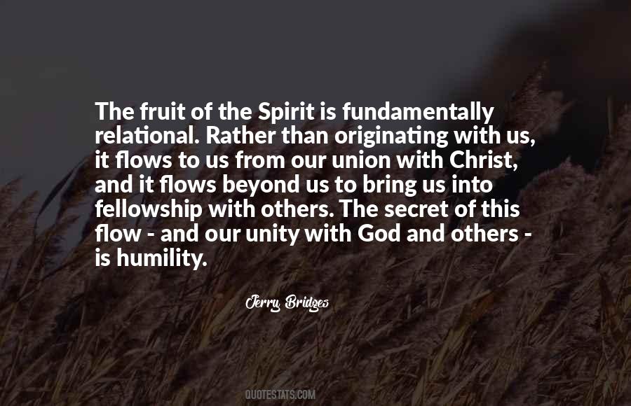 Fellowship With God Quotes #1039529
