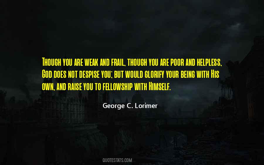 Fellowship With God Quotes #1153030