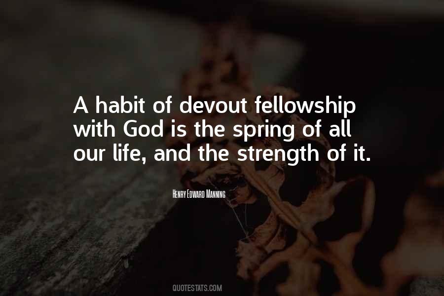 Fellowship With God Quotes #1775105