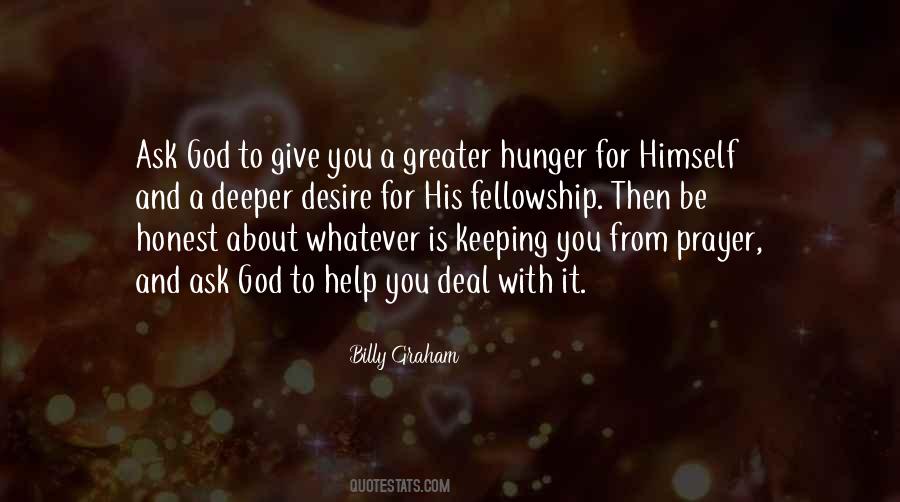 Fellowship With God Quotes #654091