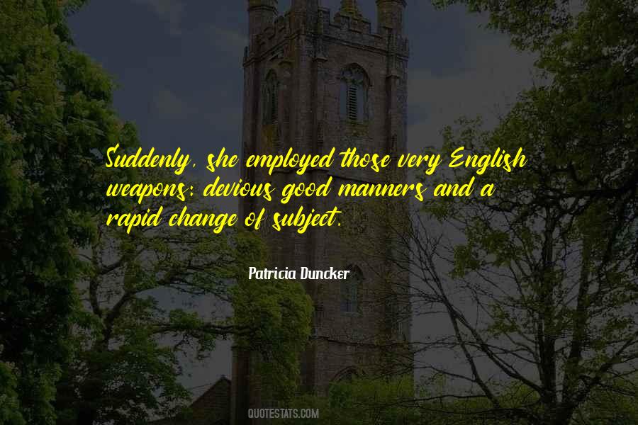 Quotes About Subject English #1201922