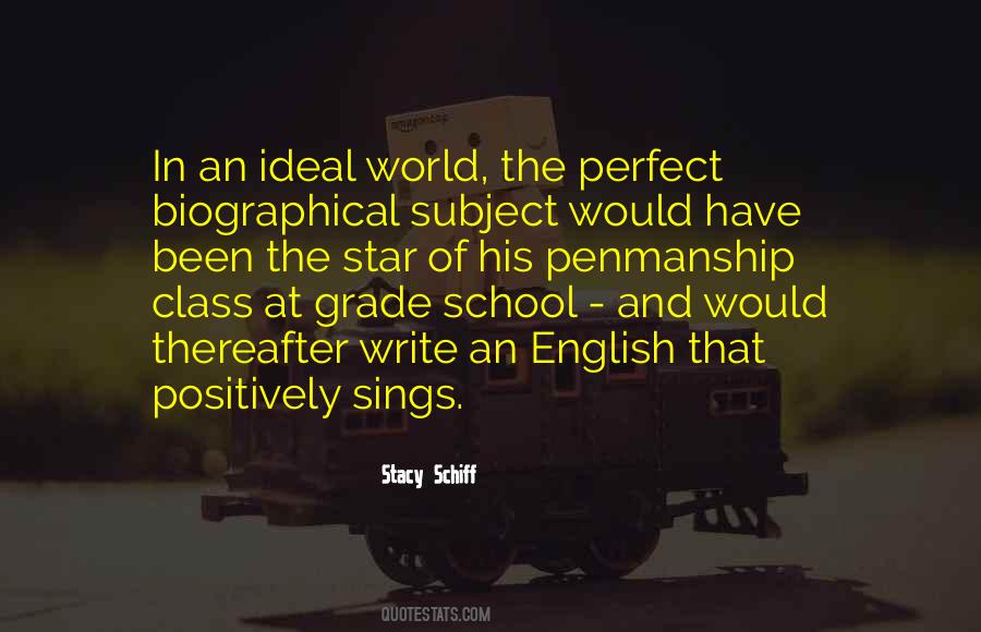 Quotes About Subject English #1468730