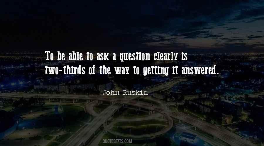 Quotes About Questions And Answers #48343