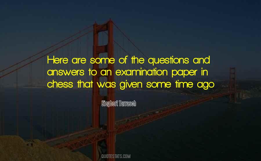 Quotes About Questions And Answers #490564