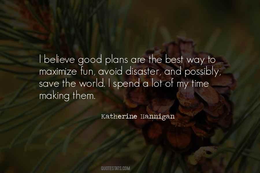 Quotes About Better Plans #64359