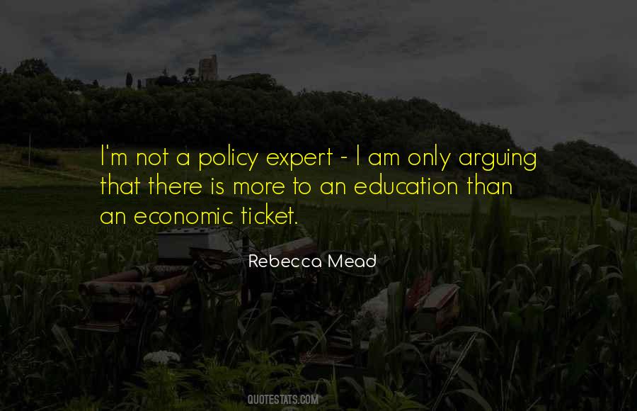 Quotes About Education Policy #1051063
