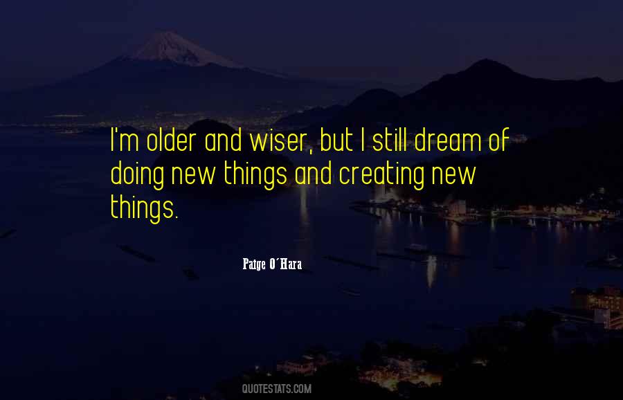 Doing New Things Quotes #1517084