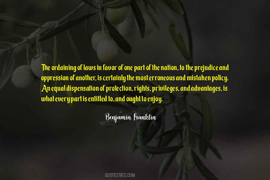 Quotes About Rights And Privileges #104667