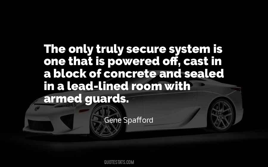 Quotes About Security Guards #693297