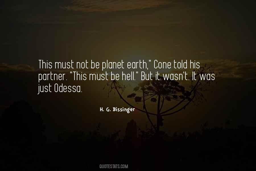 Earth Hell Quotes #168640